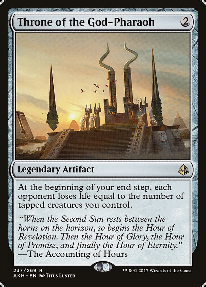 Throne of the God-Pharaoh [Amonkhet] (AKH 237)