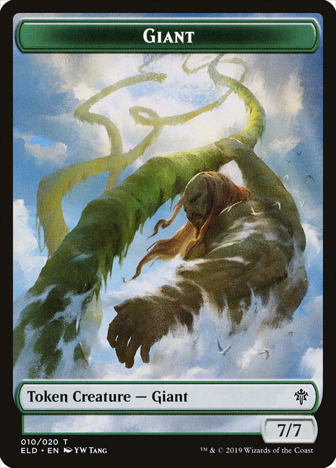 Giant [Throne of Eldraine Tokens] (TELD 10)