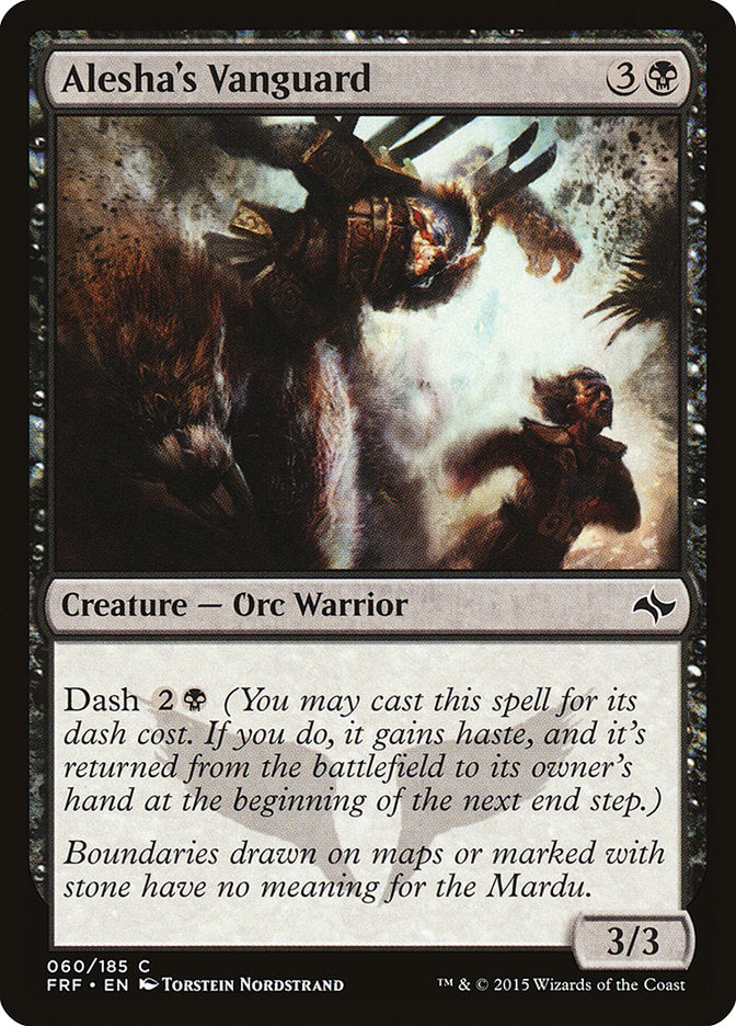Alesha's Vanguard [Fate Reforged] (FRF 60)