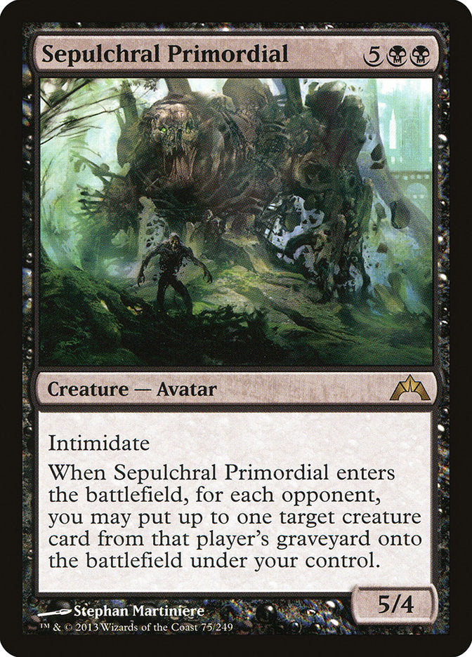 Sepulchral Primordial [Gatecrash] (GTC 75)