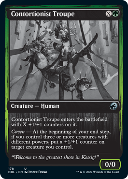 Contortionist Troupe [Innistrad: Double Feature] (DBL 178)