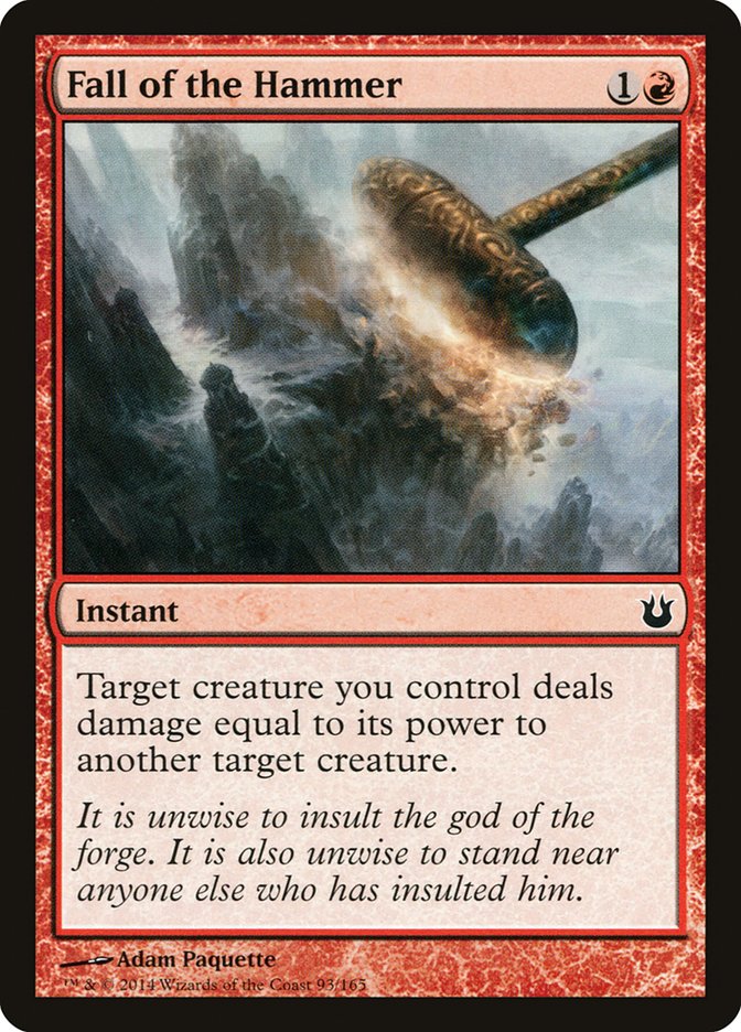 Fall of the Hammer [Born of the Gods] (BNG 93)