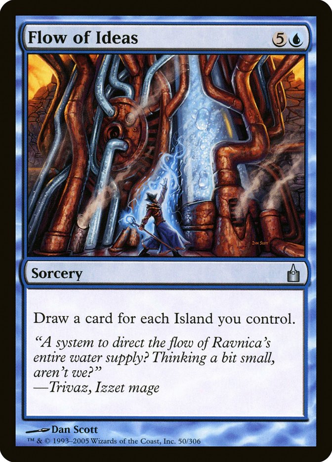Flow of Ideas [Ravnica: City of Guilds] (RAV 50)