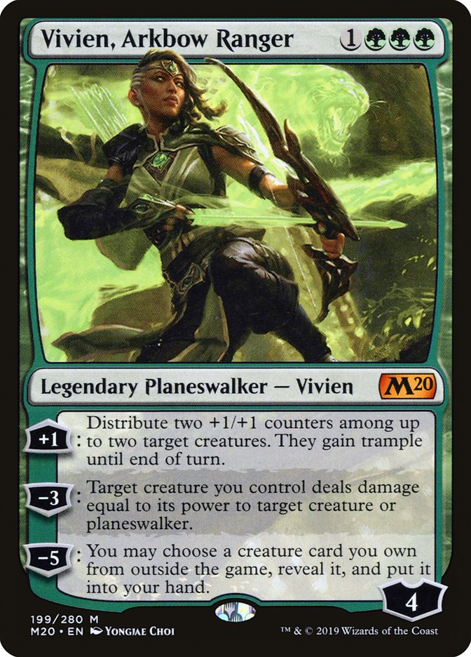 Vivien, Arkbow Ranger [Core Set 2020] (M20 199)
