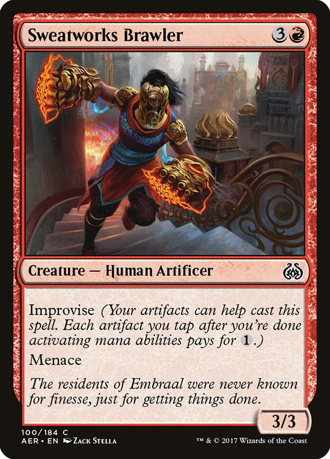 Sweatworks Brawler [Aether Revolt] (AER 100)