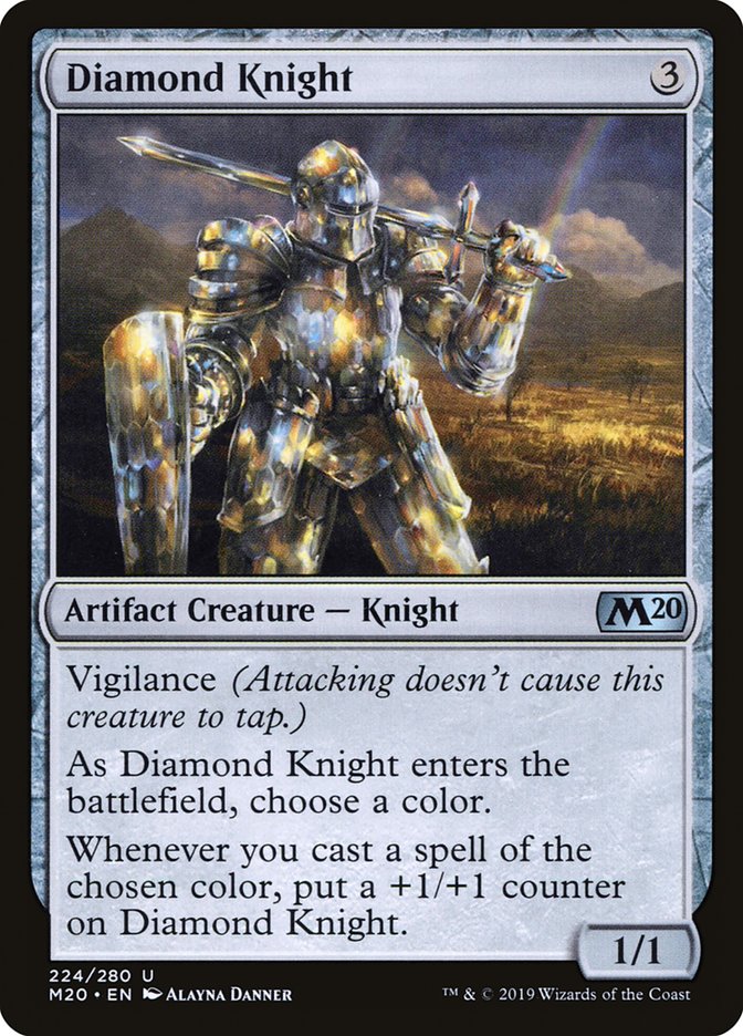 Diamond Knight [Core Set 2020] (M20 224)