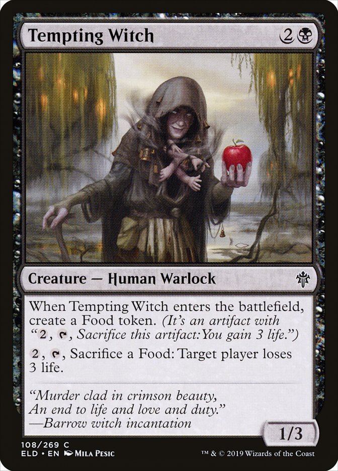 Tempting Witch [Throne of Eldraine] (ELD 108)