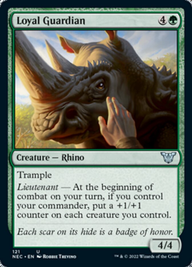 Loyal Guardian [Kamigawa: Neon Dynasty Commander] (NEC 121)