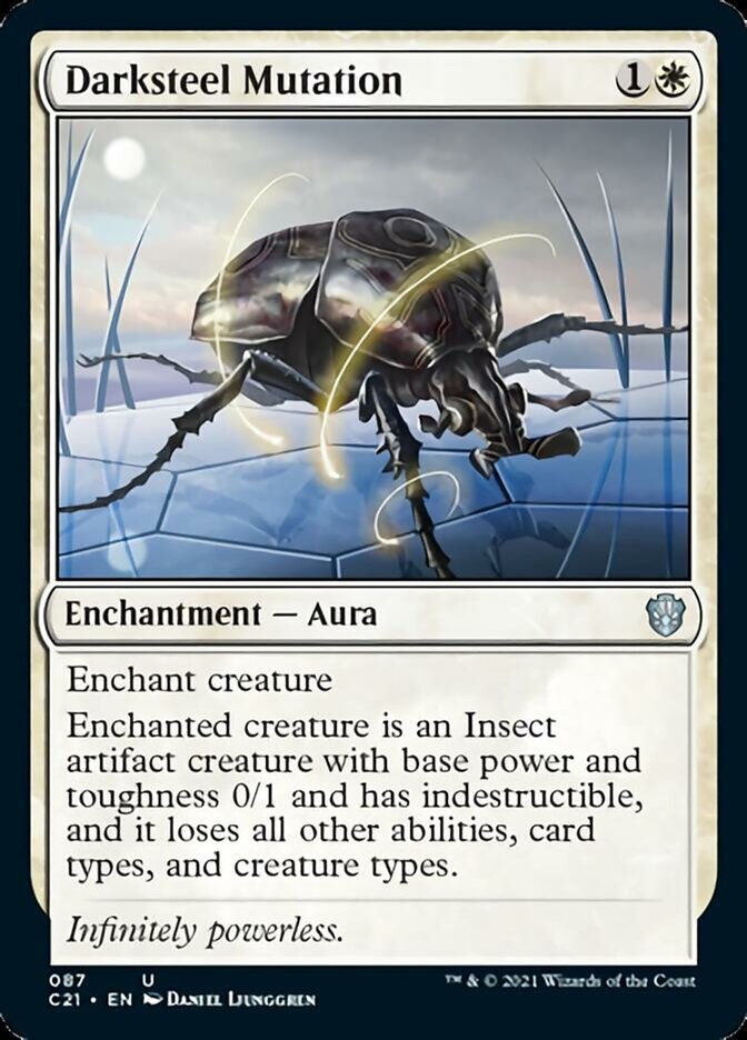 Darksteel Mutation [Commander 2021] (C21 87)
