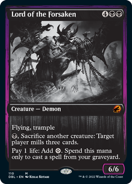 Lord of the Forsaken [Innistrad: Double Feature] (DBL 110)