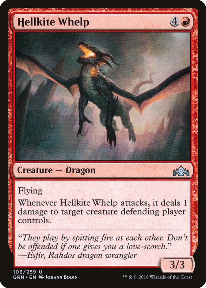 Hellkite Whelp [Guilds of Ravnica] (GRN 106)