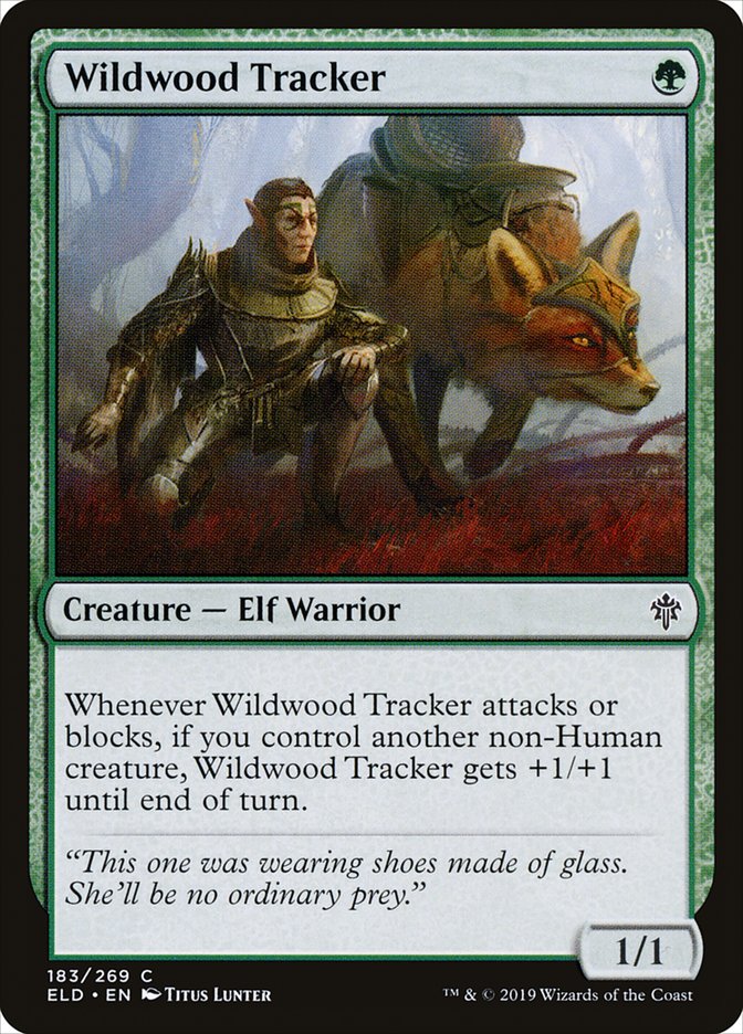 Wildwood Tracker [Throne of Eldraine] (ELD 183)