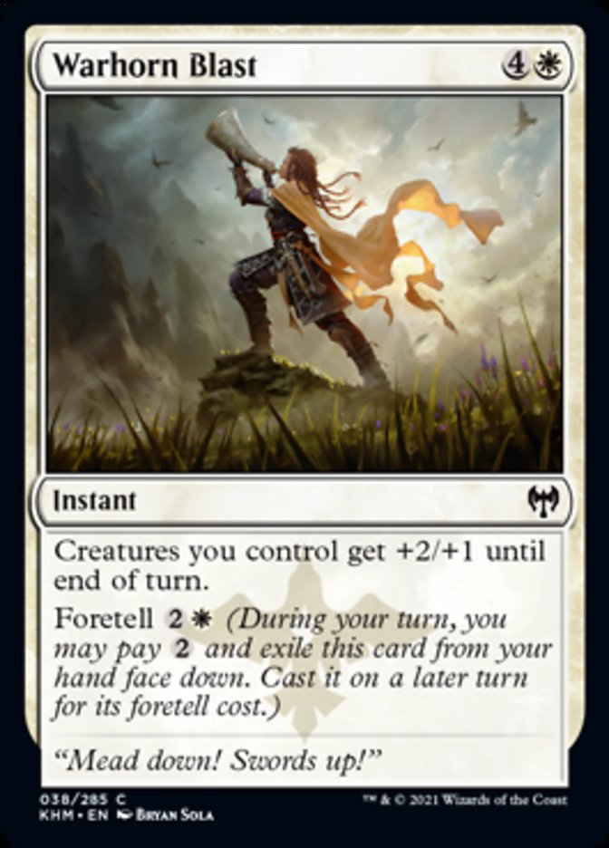 Warhorn Blast [Kaldheim] (KHM 38)