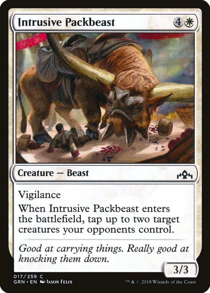Intrusive Packbeast [Guilds of Ravnica] (GRN 17)
