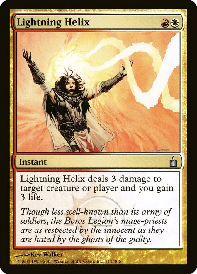 Lightning Helix [Ravnica: City of Guilds] (RAV 213)