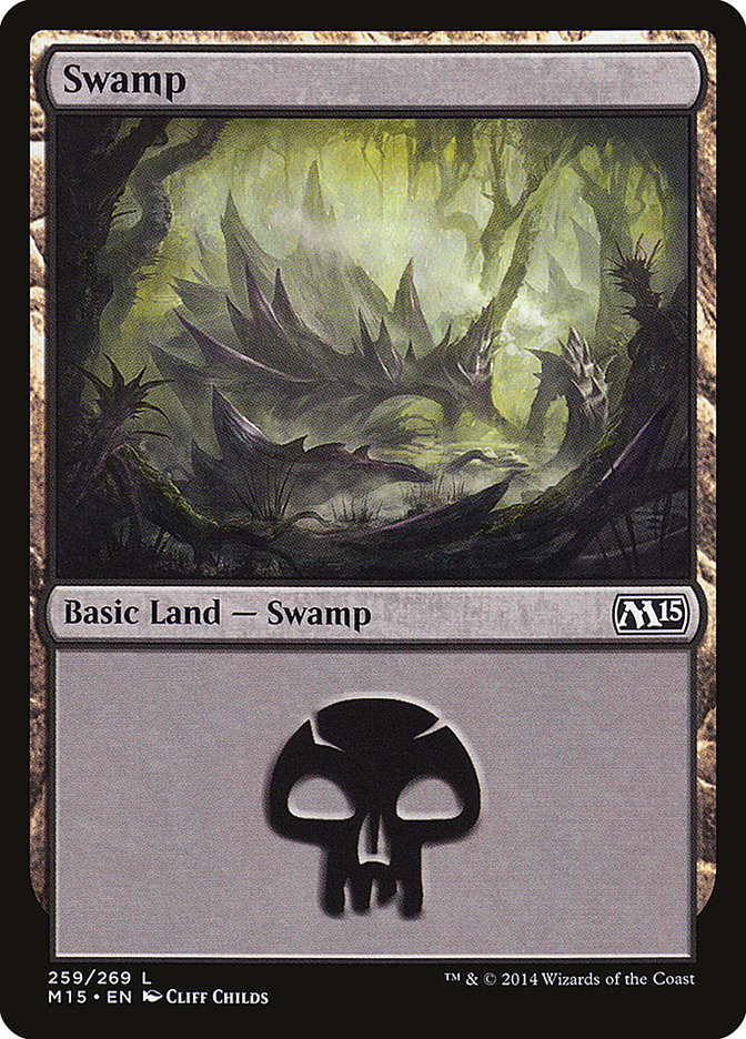 Swamp (#259) [Magic 2015] (M15 259)
