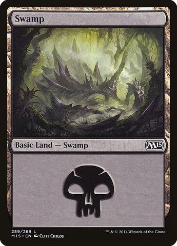 Swamp (#259) [Magic 2015] (M15 259)