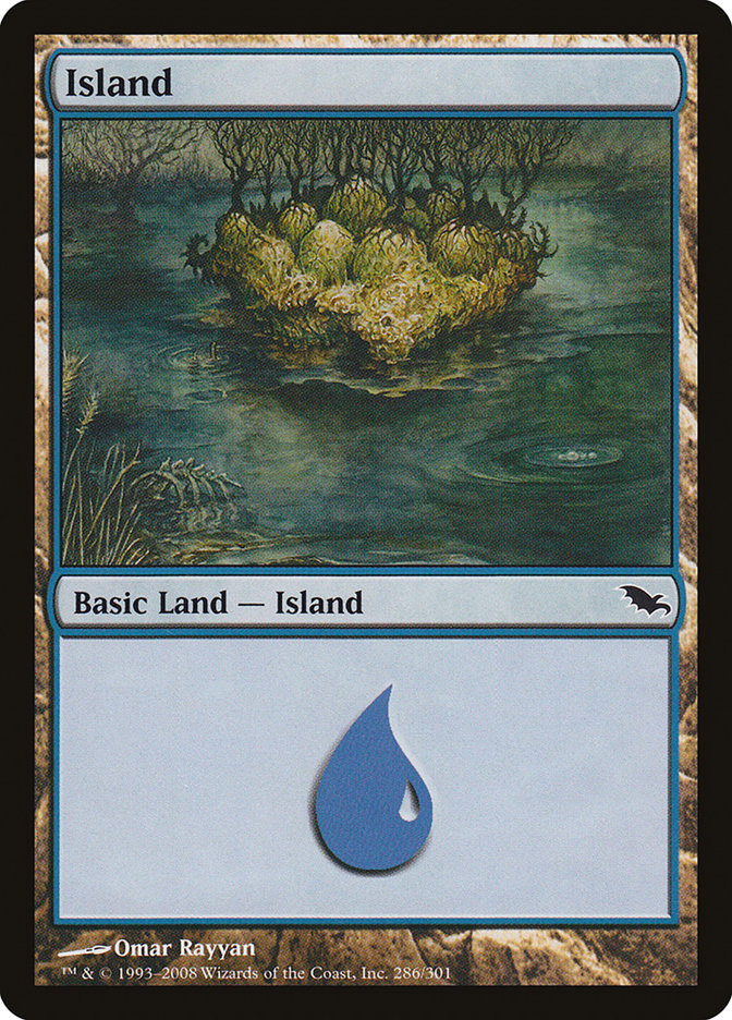 Island (#286) [Shadowmoor] (SHM 286)