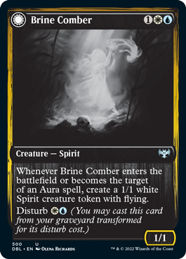 Brine Comber // Brinebound Gift [Innistrad: Double Feature] (DBL 500)