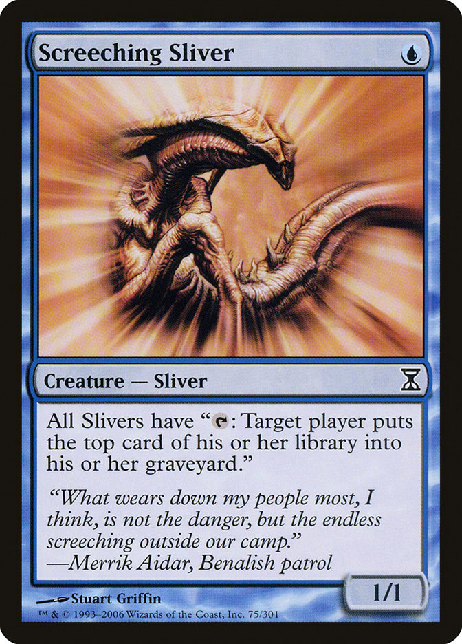 Screeching Sliver [Time Spiral] (TSP 75)