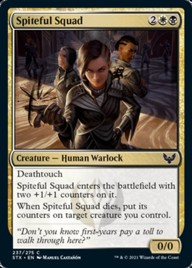 Spiteful Squad [Strixhaven: School of Mages] (STX 237)