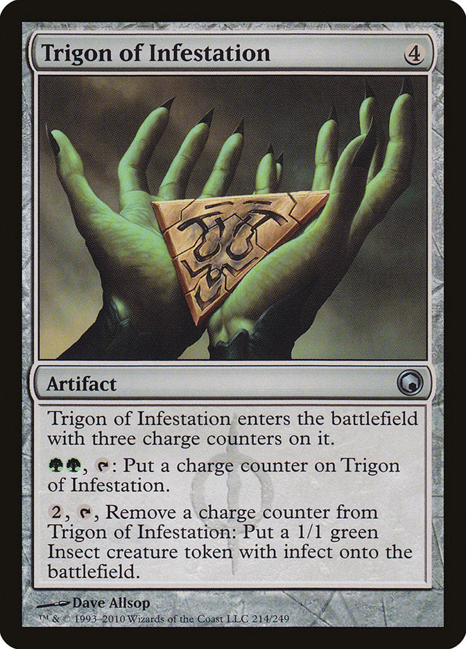 Trigon of Infestation [Scars of Mirrodin] (SOM 214)