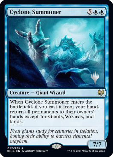 Cyclone Summoner [Kaldheim Promo Pack] (PKHM 52)