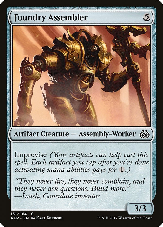 Foundry Assembler [Aether Revolt] (AER 151)
