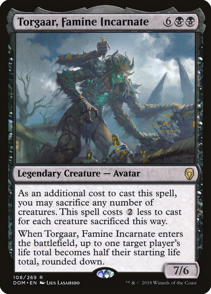 Torgaar, Famine Incarnate [Dominaria] (DOM 108)