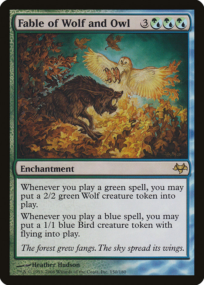 Fable of Wolf and Owl [Eventide] (EVE 150)