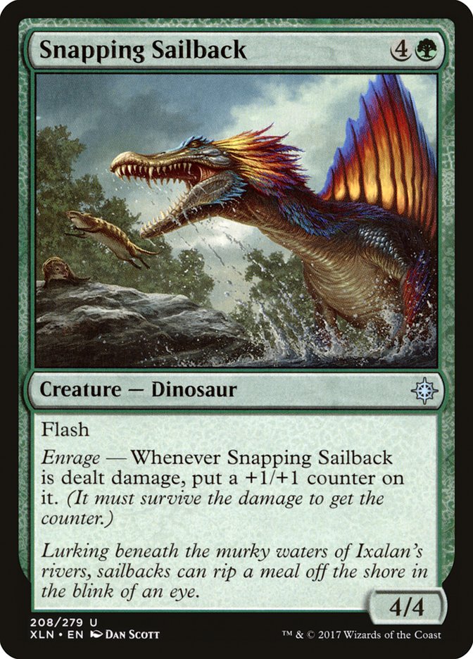 Snapping Sailback [Ixalan] (XLN 208)