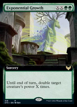 Exponential Growth (Extended) [Strixhaven: School of Mages] (STX 318)