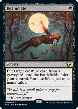 Reanimate [Commander Collection: Black] (CC2 5)