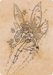 Pixie Guide (Showcase) Art Card [Dungeons & Dragons: Adventures in the Forgotten Realms Art Series] (AAFR 78)