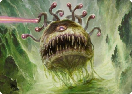 Beholder Art Card [Dungeons & Dragons: Adventures in the Forgotten Realms Art Series] (AAFR 1)