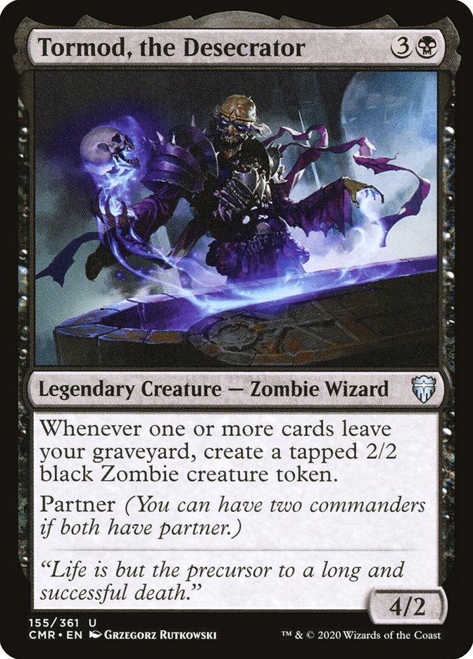 Tormod, the Desecrator [Commander Legends] (CMR 155)