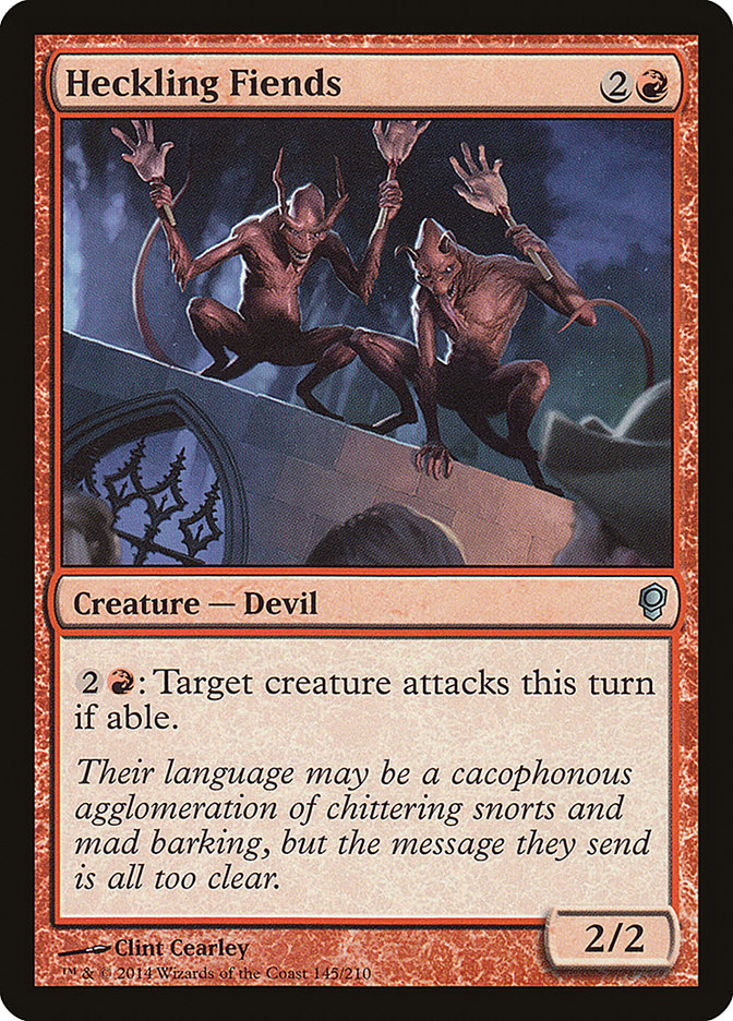 Heckling Fiends [Conspiracy] (CNS 145)