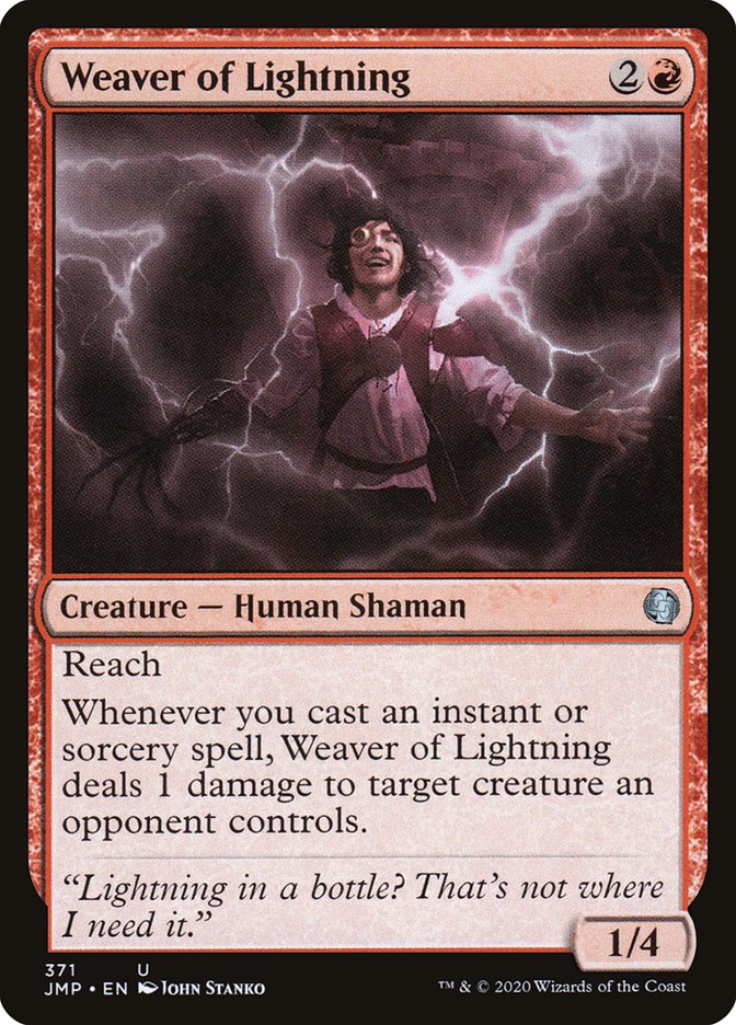 Weaver of Lightning [Jumpstart] (JMP 371)