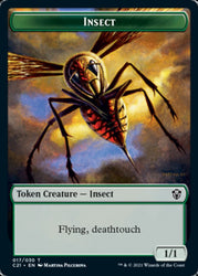 Beast // Insect Token [Commander 2021 Tokens] (TC21 11 // 17)