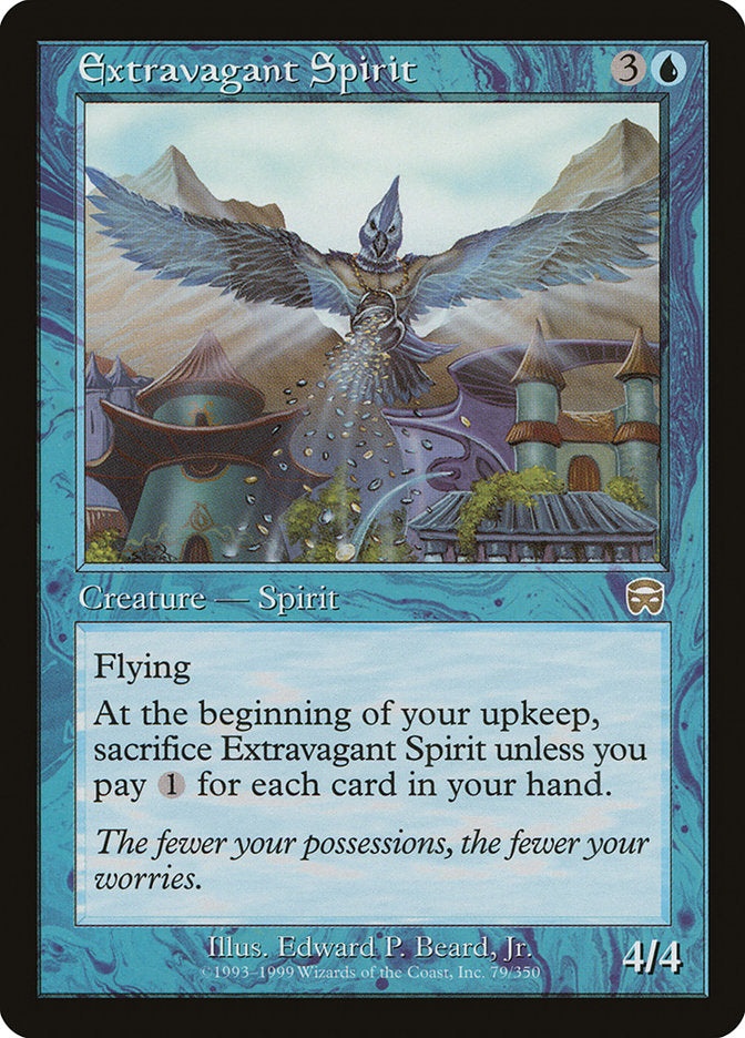 Extravagant Spirit [Mercadian Masques] (MMQ 79)