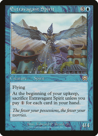 Extravagant Spirit [Mercadian Masques] (MMQ 79)
