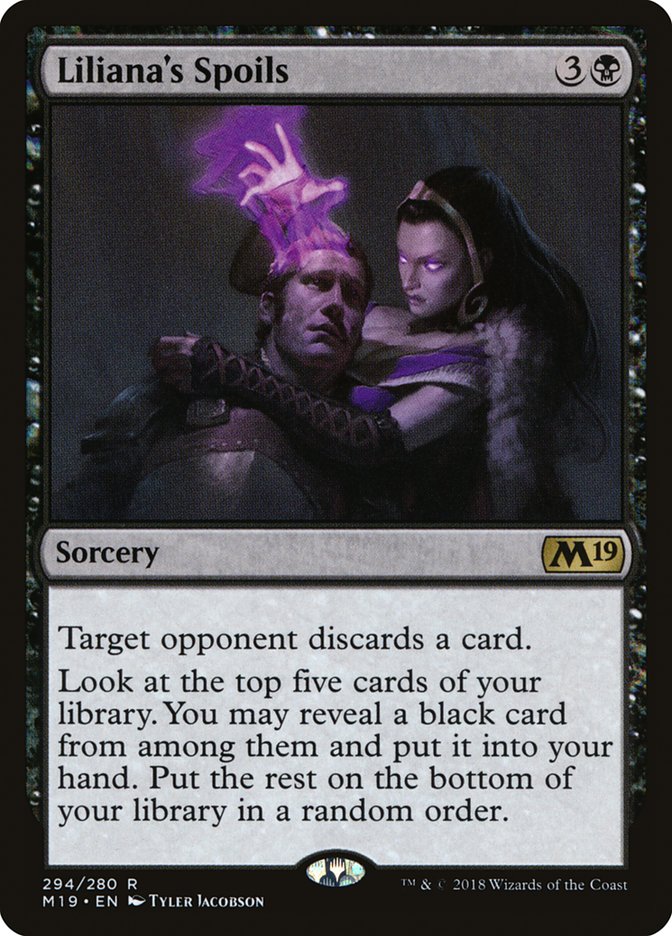 Liliana's Spoils [Core Set 2019] (M19 294)