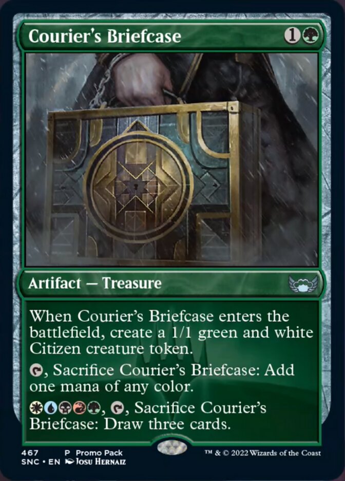Courier's Briefcase (Promo Pack) [Streets of New Capenna] (SNC 467)