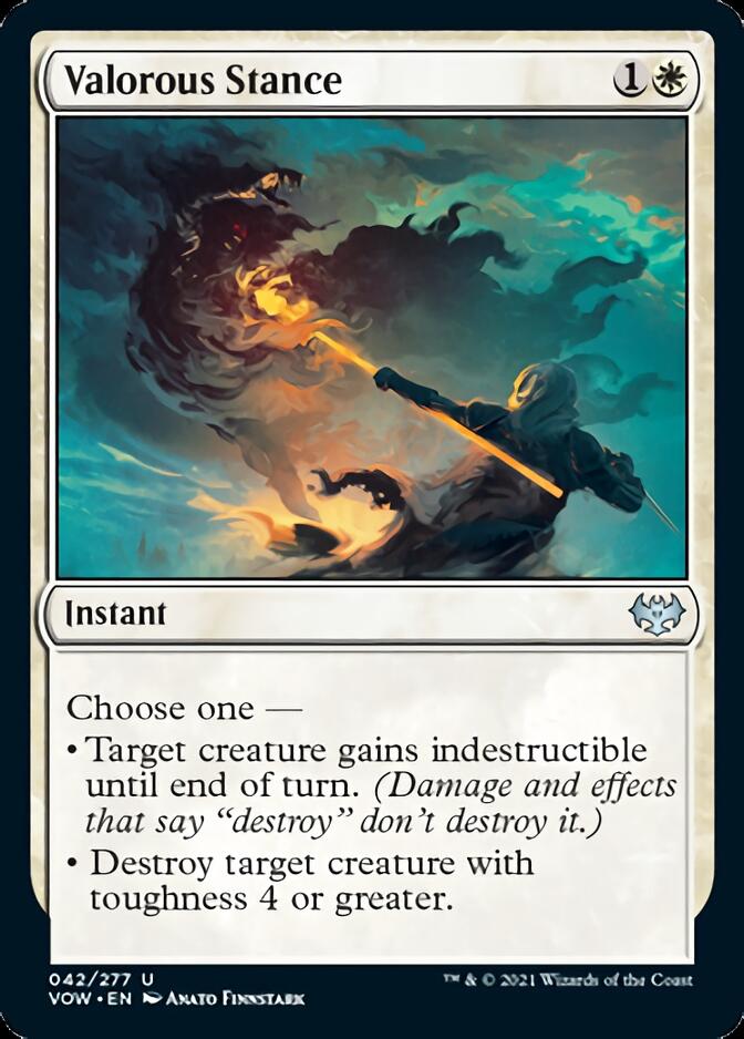 Valorous Stance [Innistrad: Crimson Vow] (VOW 42)