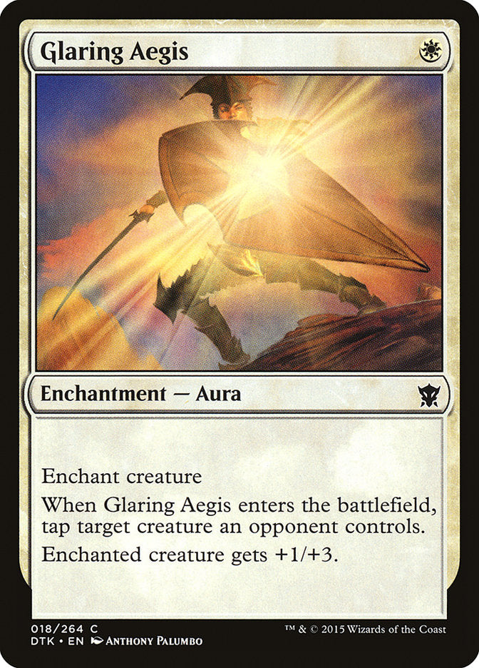 Glaring Aegis [Dragons of Tarkir] (DTK 18)