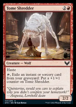 Tome Shredder [Strixhaven: School of Mages] (STX 117)