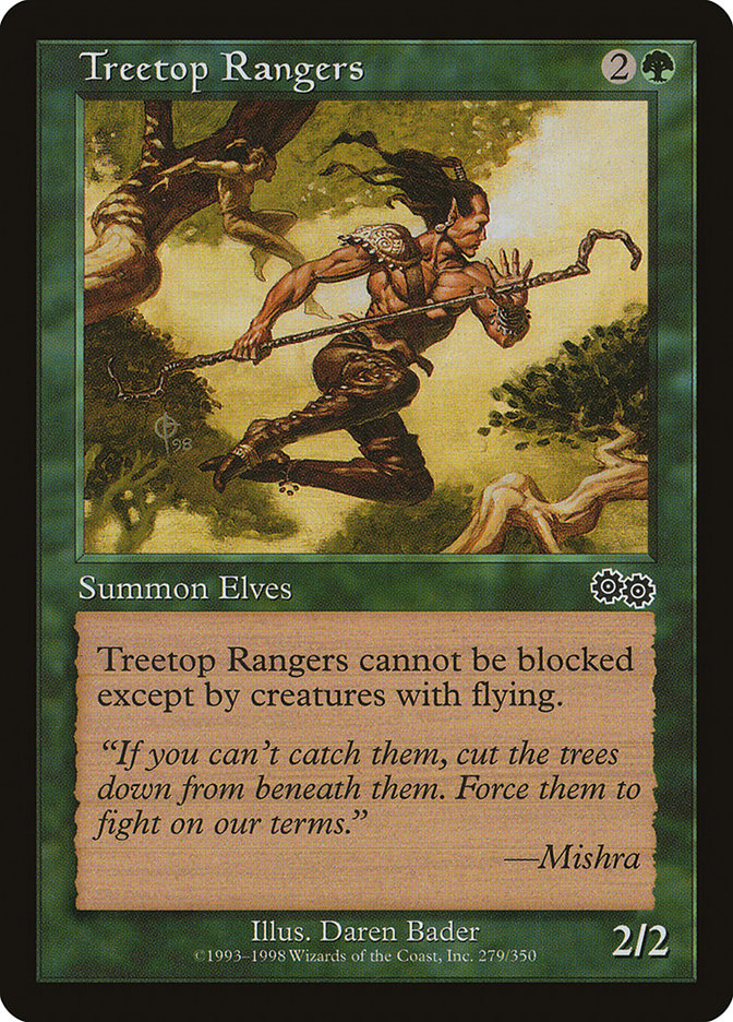 Treetop Rangers [Urza's Saga] (USG 279)
