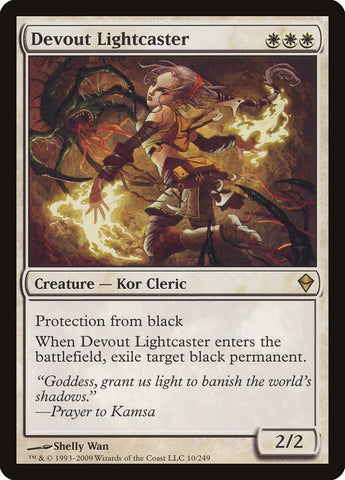 Devout Lightcaster [Zendikar] (ZEN 10)