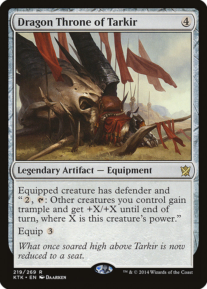 Dragon Throne of Tarkir [Khans of Tarkir] (KTK 219)