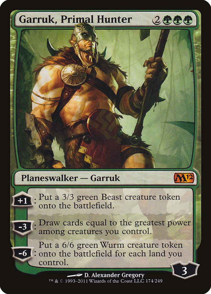 Garruk, Primal Hunter [Magic 2012] (M12 174)
